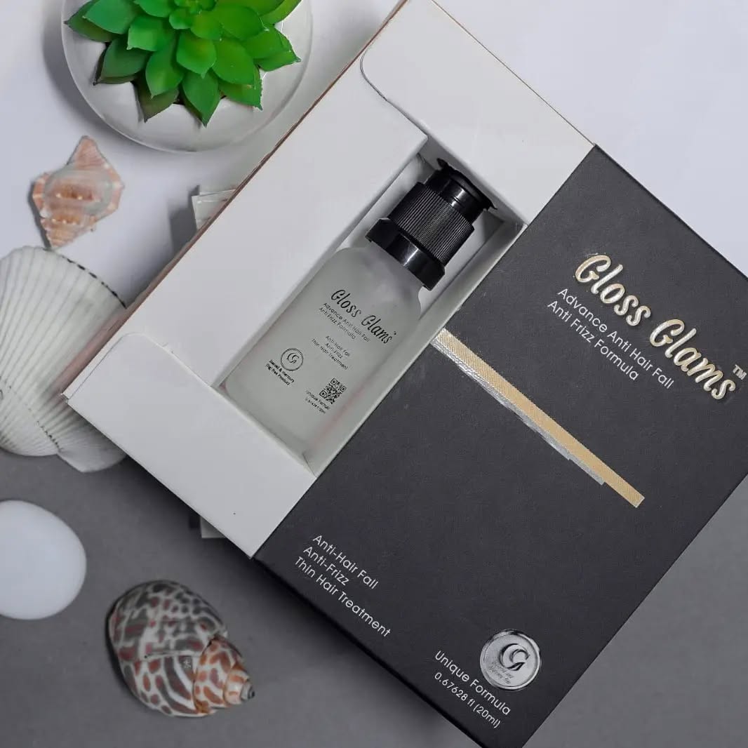 Gloss Glams Anti-Hair Fall and Anti-Frizz Serum
