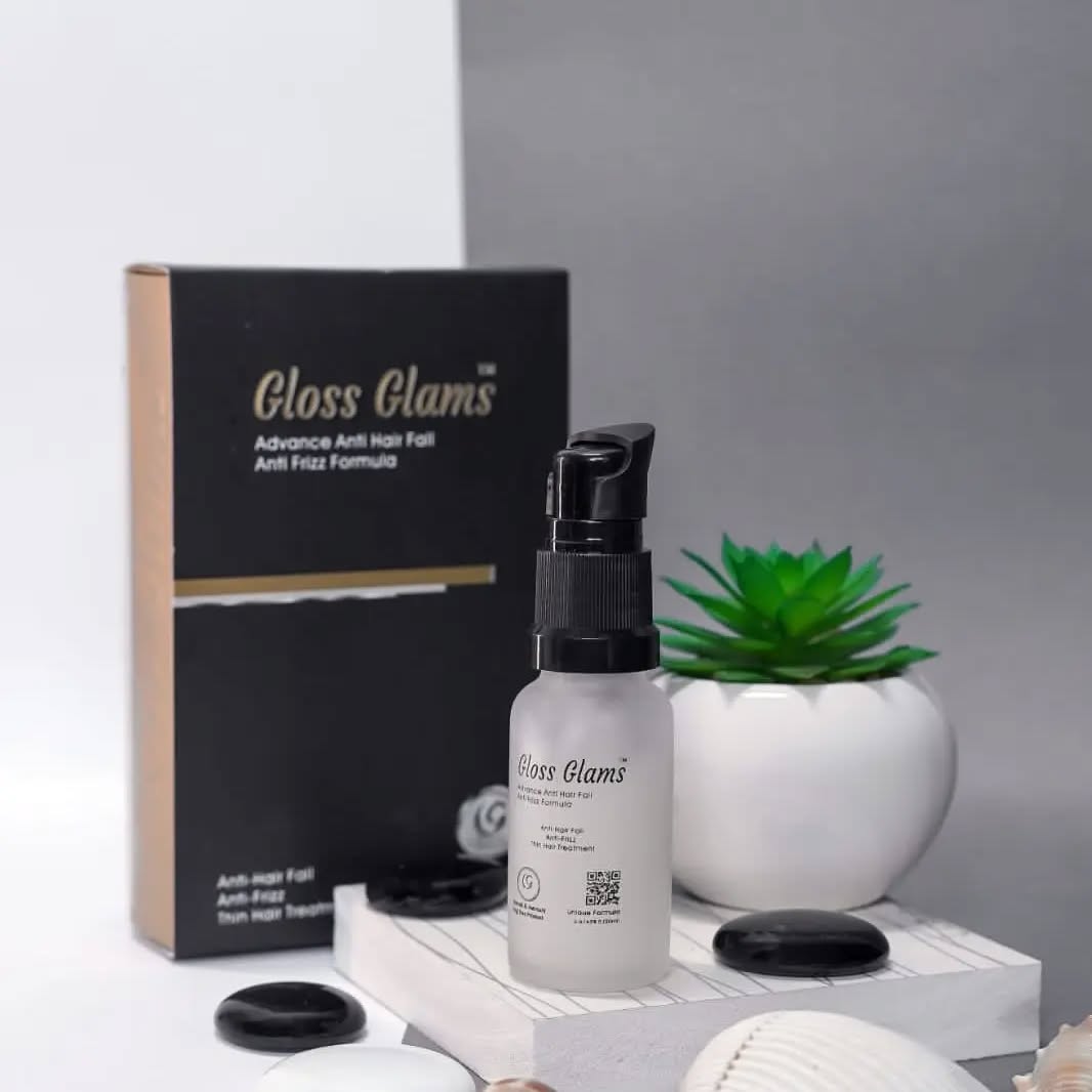 Gloss Glams Anti-Hair Fall and Anti-Frizz Serum